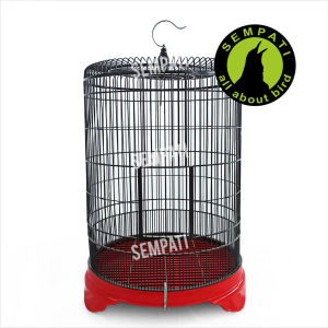 SEMPATI KHUSUS 3 JAM SAMPAI INSTAN GRAB GOJEK Sangkar Murai Kandang Murai Fiber Import Fullset Sangkar Burung Murai Batu Bulat Premium Bonus Cepuk Klem Tebok Gantungan Pion Kandang Murai SMRFB