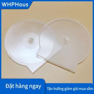 WHPHous 1 3pcs nhựa trong suốt duy nhất mảnh vòng đĩa trường hợp CD trường hợp dày CD DVD đĩa hộp đĩa trường hợp lưu trữ hộp