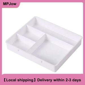 【Local shipping】 Desk Drawer Organizer Stackable Multi-cell Desktop Storage Bin Tray Multi-Purpose Divider Container for Household Office Home