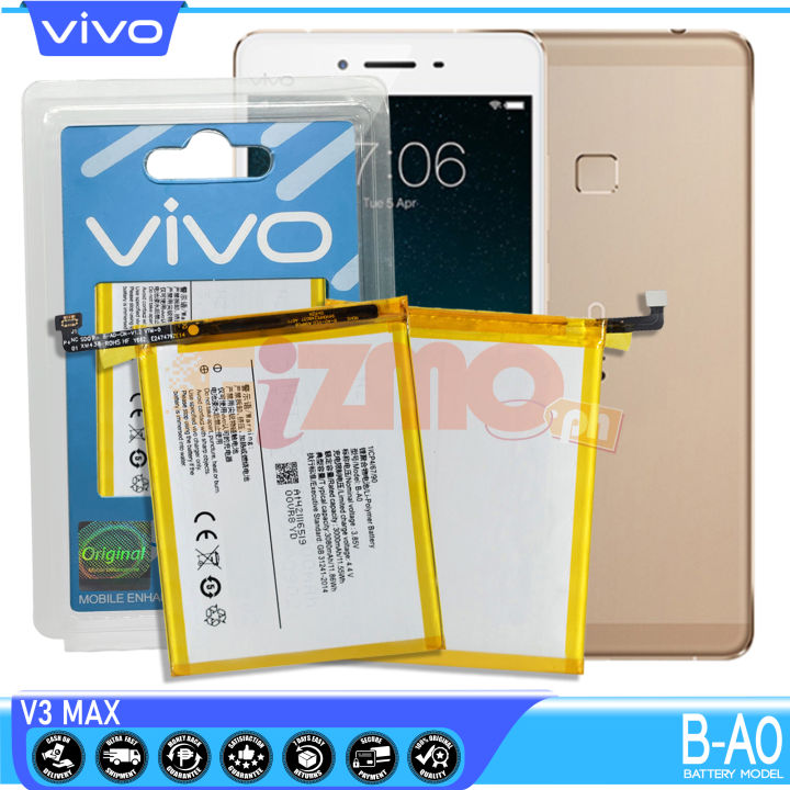 VIVO B-A0 Replacement Battery to VIVO V3 Model High Quality Compatible to  your Smart Phones with a Capacity of Li-Ion 3000mAh Original Equipment