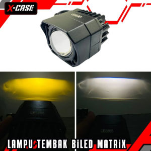 X-Case Lampu Tembak SQL Biled Matrix X2 BILED FULL ALUMINIUM Universal