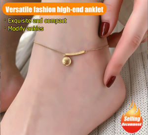 สร้อยข้อเท้าแฟชั่นหรูหราระดับไฮเอนด์ คัดสรร 4 แบบสำหรับผู้หญิง