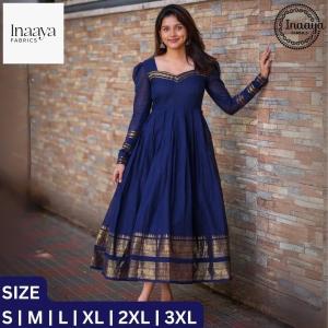 Butterfly Breeze Blue  Gown  For Women