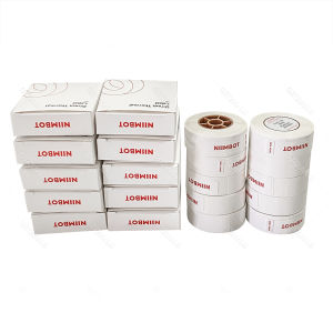 Niimbot D11 D110 D101 Label Printer White Sticker Waterproof Anti-Oil Price Tape Scratch-Resistant Label Maker Adhesive Paper 3/5/10Rolls