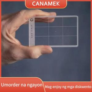 CANAMEK Transparent Viewfinder Ruler Portable Multifunction Composition Tools Fibonacci Composition View Finder Photography Tools