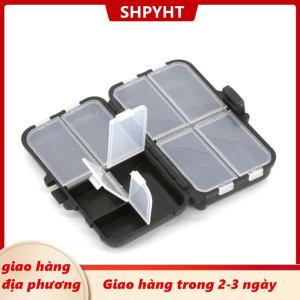 [COD] SHPYHT Giao hàng địa phương Hộp đựng đồ câu cá hai lớp có thể tháo rời Hộp đựng mồi câu cá Hộp đựng mồi câu cá Phụ Kiện Câu Cá