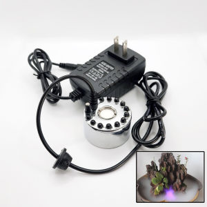 【คูปองส่งฟรี】ครื่องสร้างควัน เครื่องทำควัน หมอกอัตโนมัติ พร้อมไฟLED อะแดปเตอร์ อุปกรณ์ตกแต่งสวน น้ำพุฮวงจุ้ย ทำหมอก น้ำพุบ่อปลา เครื่องพ่นควัน