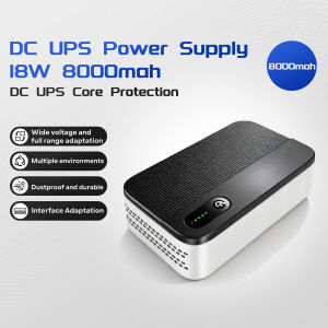 Expose 12400mAh UPS Power Supply for wifi Router modem powerbank backup for Security Camera CCTV battery DC power