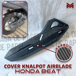 COVER KNALPOT HONDA / TAMENG KNALPOT AIRBLADE BEAT PELINDUNG KNALPOT AIRBLADE ORIGINAL BRAND MOSCOW PEMAKAIAN PLUG AND PLAY MOTOR HONDA BEAT ALL beat sporty cw beat sporty cbs bear sporty cbs-iss beat deluxe beat street beat pop dll
