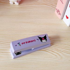 Christmas Gift Halloween Hot sanrio Kawaii Mini Stapler Hello Kitty Cartoon Household Use Office Binder Kuromi Cute Fashion Student Stapler Stationery