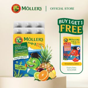 Moller’s ® | Omega 3 Jellies for Children | Tutti Frutti | 36 Jellies
