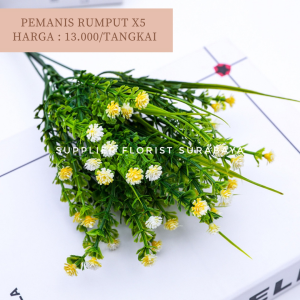 SFS - PEMANIS RUMPUT FILLER BUKET BUNGA BABY BREATH BABIES BREATH BUNGA PALSU