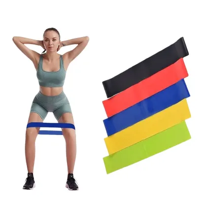 Multi Functional Resistance Band Sheet Flexi Band Exercise Strap For Stretching