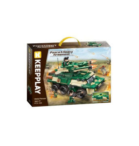 QMAN 25004 – Đồ Chơi Lắp Ráp Mô Hình Xe Tăng Metal Panzer