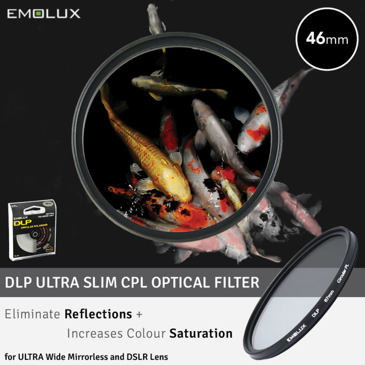 Emolux Digital ULTRA SLIM 46mm (CPL) Camera Lens