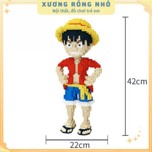 Đồ chơi mô hình Luffy Chopper size lơn Mô hình One Piece bộ lắp ráp nhân vật Luffy Chopper