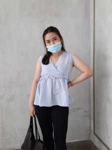 SALE !! BLOUSE CYNTHIA BHN TWISCONE LD 90 PJG 60 CM