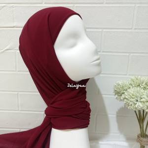 Pashmina Inner | Pashmina Ciput | Pashmina Instan Bolak Balik 2 in 1 | Pashmina Malaysia