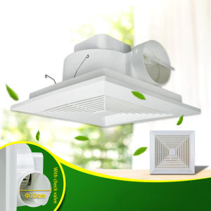 Exhaust Fan For Room Suspended Ceiling Exhaust Fan 6/8/10/12/14 Inch Strong Wind Quiet Easy Installation Living Room Bathroom Kitchen Duct Air Vent Ventilation Louver Extractor Window Blower Exhaust Fan For Kitchen