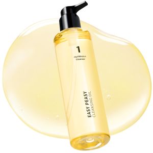 Dầu tẩy trang Numbuzin No.1 Easy Peasy Dầu tẩy trang nhẹ & làm sạch da mặt Chăm sóc trang điểm chống thấm nước & mụn đầu đen Dầu hạt ngô & hạt macadamia Không mùi 6.76 fl oz
