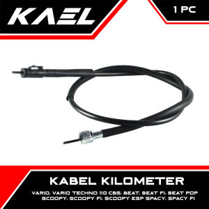 Kabel Kilometer Honda Vario 110 Carbu-Techno-CBS/Beat-FI-Pop-eSP K25/Scoopy-F1-eSP K16/Spacy Lama-Old-FI Speedometer Speedo-Kilo Meter KM Cabel-Cable