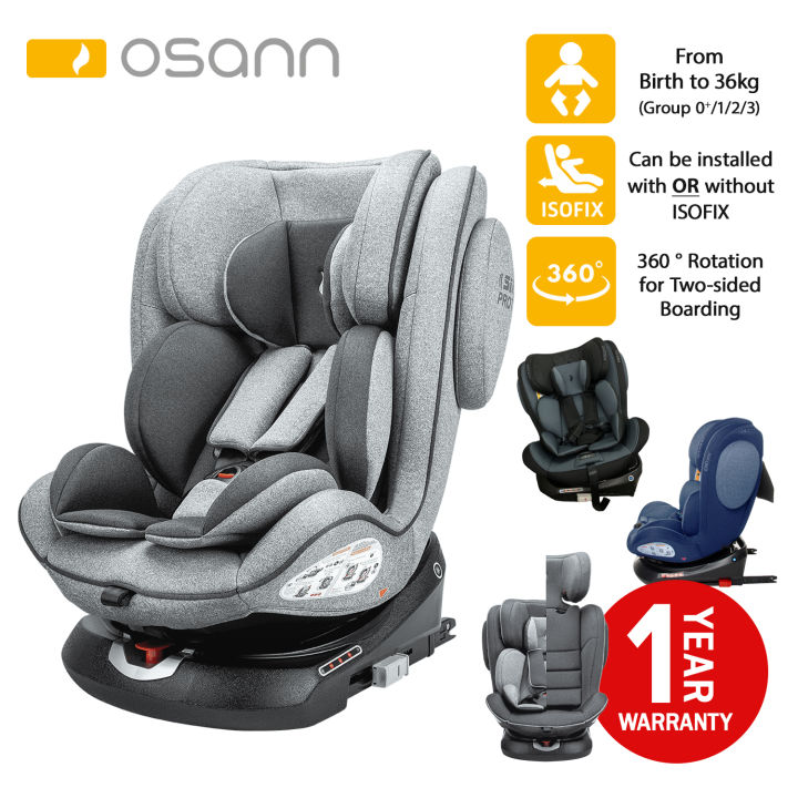Osann ENO 360 Convertible Car Seat [Group 0+/1/2/3] (0-36kg