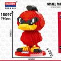 ตัวต่อ BALODY 18094-18098 : DUCKYBILL BOY 1 ชุด มี  5 กล่อง , 18094 จำนวนตัวต่อ 720 ชิ้น , 18095 จำนวนตัวต่อ 732 ชิ้น , 18096 จำนวนตัวต่อ 746 ชิ้น , 18097 จำนวนตัวต่อ 760 ชิ้น , 18098 จำนวนตัวต่อ 736 ชิ้น. 