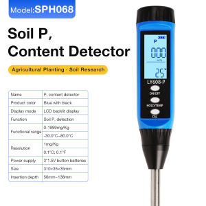 Fast Digital NPK Soil Nutrient Meter Nitrogen/Phosphorus/Potassium Meter for Gardening and Agriculture