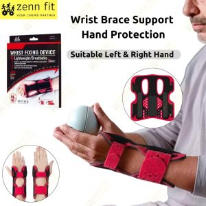 Wrist Brace Support Hand Protection Brace Adjustable Aluminum Wrist Support Fixing Device For Left & Right Hand