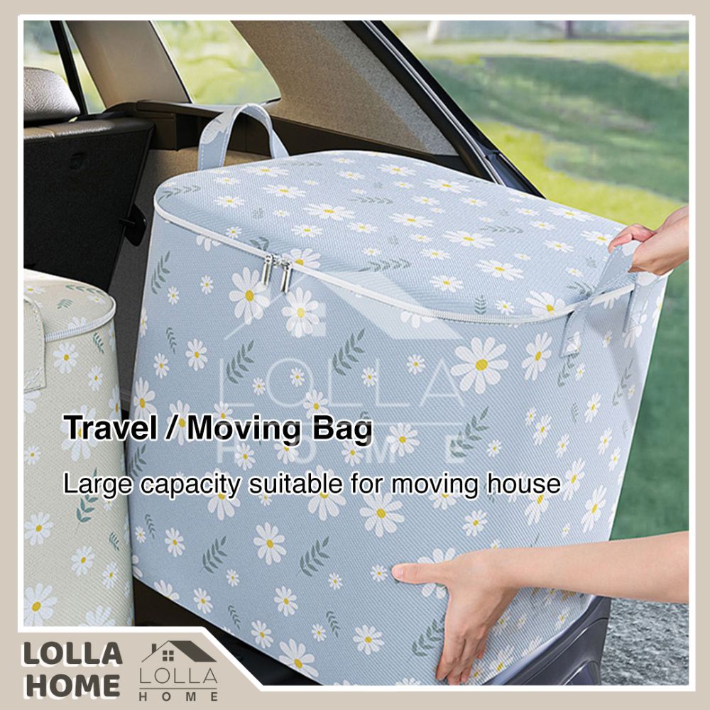 110L/140L/180L Foldable Storage Box, Large Capacity Quilt Blanket Clothes Wardrobe Organizer Bag
_voghion.com