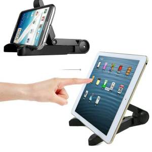 UNIVERSAL PORTABLE FOLDABLE SMARTPHONE TABLET PHONE STAND HOLDER TABLET FOLDABLE HOLDER