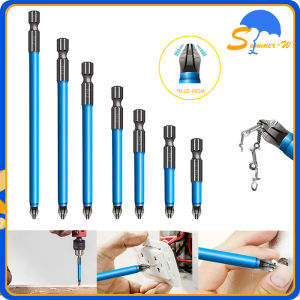 7PCS Mata bor Obeng Magnetic PH2 anti slip 25-125mm Mata Obeng Hex Shank Ph2 Magnetik Untuk Alat Pertukangan