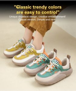 Womens casual sneakers Ethnic style shoes Retro platform platform rocking shoes Casual shoes women