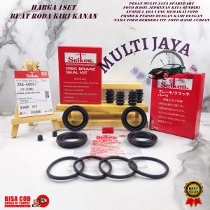 SIL SEAL KALIPER KIT REM CAKRAM DEPAN HONDA CRV NEW TAHUN 2007 SAMPAI 2012 1SET SEIKEN