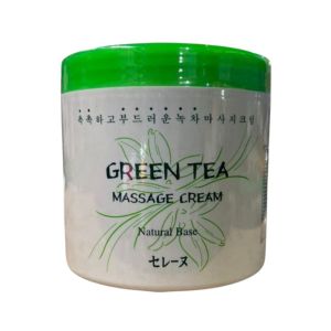 Green tea massage cream EN244 kem massage mặt tổng hợp trà xanh Hàn Quốc thúc đẩy tuần hoàn máu chống lão hóa 450g