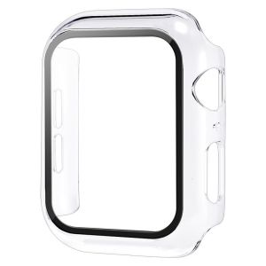 Apple Watch Case with Tempered Glass Full Protection PC Bumper Thin Anti Scratch Case Compatible