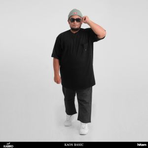 KAOS BASIC BIG SIZE 3XL 4XL 5XL KAOS KURTA MUSLIM PRIA
