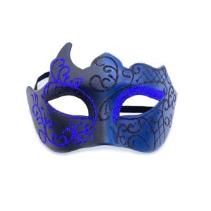 Colorful Masquerade Mask for Men Retro Style Half Face Mask Prince Mask Masquerade Party Prop