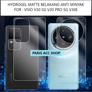 VIVO V30E V30 5G V30 PRO 5G Y03 Y100 4G Y100 5G ANTI GORES HYDROGEL MATTE BELAKANG ANTI JAMUR SKIN GARSKIN BACK JELLY PELINDUNG