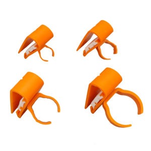 คลิปหนีบพลาสติกแบบปรับได้สำหรับสายเคเบิลสำนักงานแบบท่อไฟอควาเรียมไฟติดเพดานการจัดระเบียบ