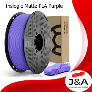 Inslogic Matte PLA Filament 1.75mm for 3D Printing (1kg per spool)