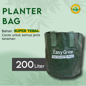 Planter Bag EASY GROW Product Planterbag 100-150-200 Liter Bahan Tebal