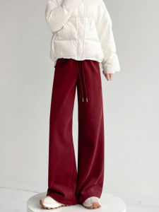 Quần nỉ ống rộng quần nỉ dáng suông form rộng dài thể thao cá tính mẫu mới 2024