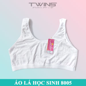 Áo lá học sinh cotton 2 dây bản không mút đệm SD8005 cho bé gái mới lớn dậy thì cấp 1 cấp 2 cấp 3 mềm mịn thoáng mát