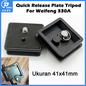 Monopod Tripod Quick Release Plate Aksesori Kamera tripod for Weifeng 330A 41x41mm