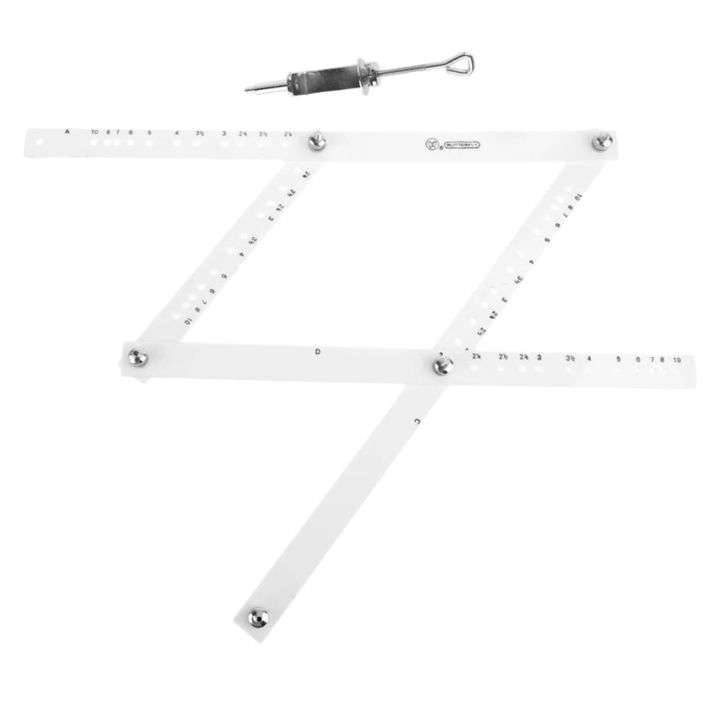Artist Loft Ruler Blesiya Pantograph Artist Drawing Tool Folding Scale Ruler Metric ...