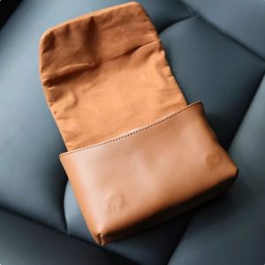 Roadfisher Real Leather Camera Bag Case For RX100 HX7/9/30/50 M5 M4 ZVE10 Ricoh GR GR2 GR3 G7X2 G9X2 Fuji X100V X100VI