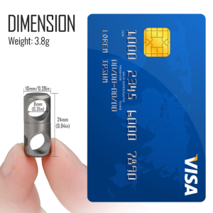 Móc khóa titan Key Unity KA07 nhỏ gọn tiện dụng
