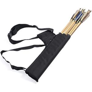 Arrow Quiver 3-Tubes Hip Quiver Belt Waist Archery Arrow Holder for Right Hand Left Hand