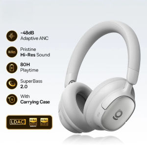 Baseus Bowie MH1 Bluetooth Headphones 48dB Noise Cancellation Hi-res LDAC Over Ear Headset Audio Wireless Earphone Earbuds